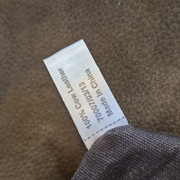 Liebeskind Dark Brown Leather Studded Detail Clutch Shoulder Crossbody Bag - Picture 13 of 16